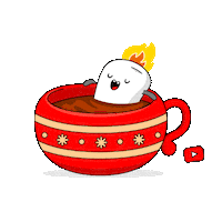 Hot Cocoa Winter Sticker By Youtube Kids
