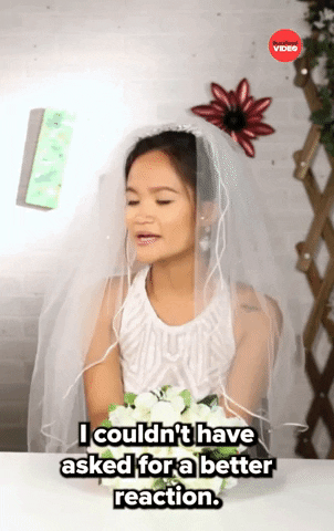 Wedding Bride GIF by BuzzFeed