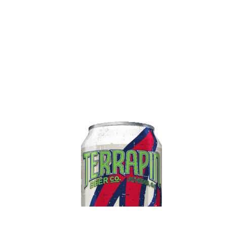 Atlanta Braves Craft Beer Sticker by Terrapin Beer Co.