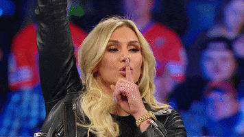 charlotte flair shut up GIF by WWE