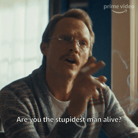 Question Shut Up GIF by Prime Video UK