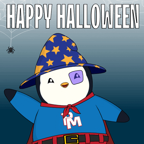 Halloween Horror GIF by Pudgy Penguins