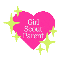 Heart Love Sticker by Girl Scouts