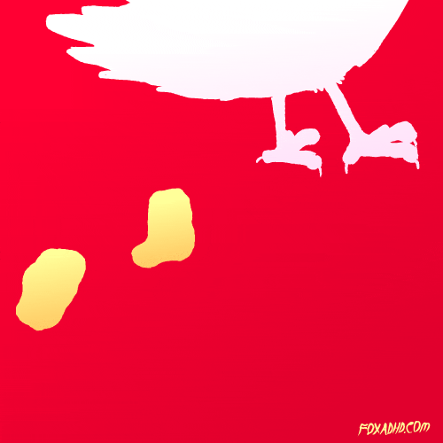 Chicken Nugget Art GIF by Kirby Allen Find & Share on GIPHY