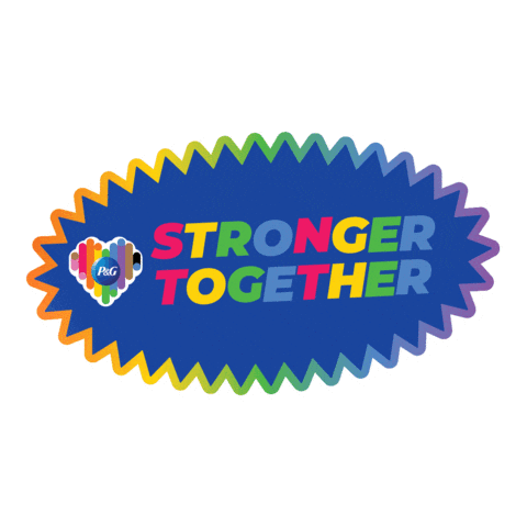Stronger Together Pride Sticker by Hatch Corp. Solutions