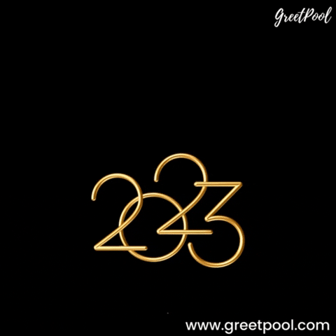 Happy New Year GIF by GreetPool