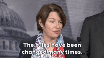 Amy Klobuchar Change The Rules GIF by GIPHY News