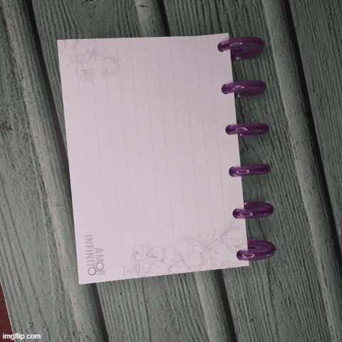 Amor Infinito Cadernos GIF