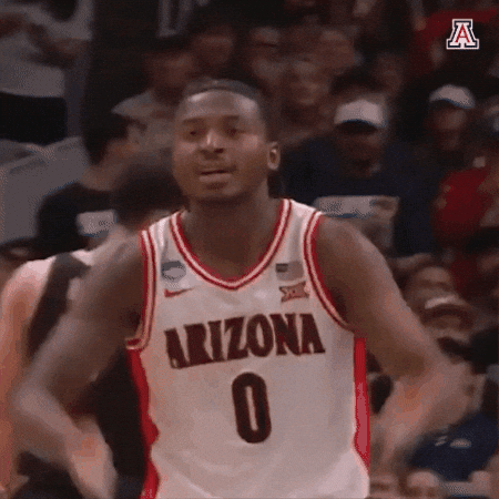 Lets Go Basketball GIF by Arizona Athletics