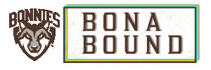 Bonnies Bonas Sticker by St. Bonaventure University