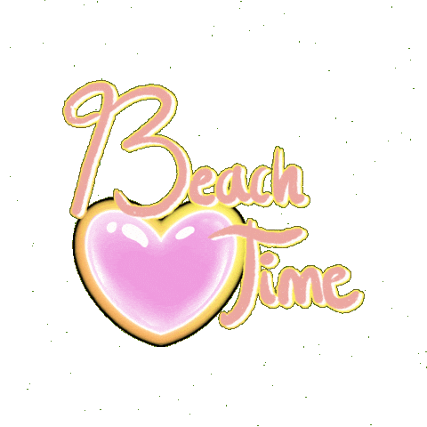 Beach Swimming Sticker