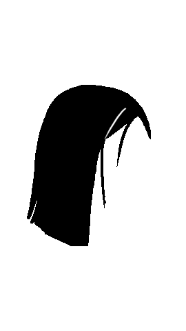 Long Hair Profile Sticker