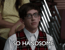 handsome GIF