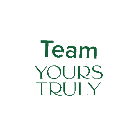 Yours Truly Team Sticker by Paul Mitchell