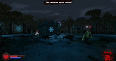 Game Christmas GIF by Bowman VS  Zombies
