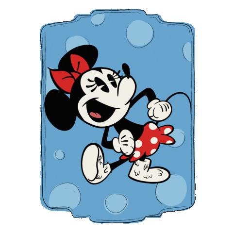 Happy Polka Dot Sticker by Minnie Mouse