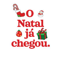 Chocolate Natal Sticker by Cacau Show