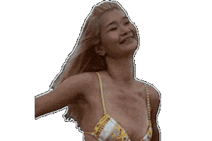 Summer Vibes Soft Smile Sticker