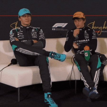 George Russell No GIF