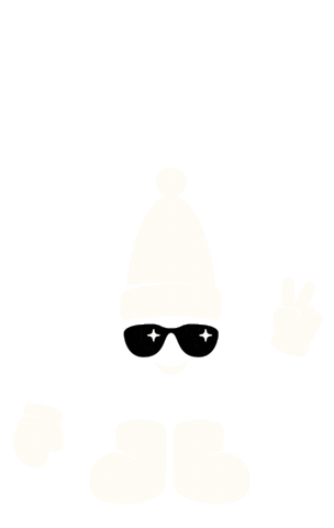 Ski Bonnet Sticker by la Plagne