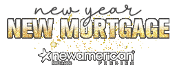 New Year Home Sticker by New American Funding