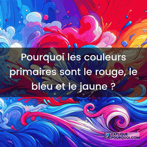 Rouge Bleu GIF by ExpliquePourquoi.com