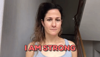 LifeJunkieWorld i am strong lifejunkiestrong GIF
