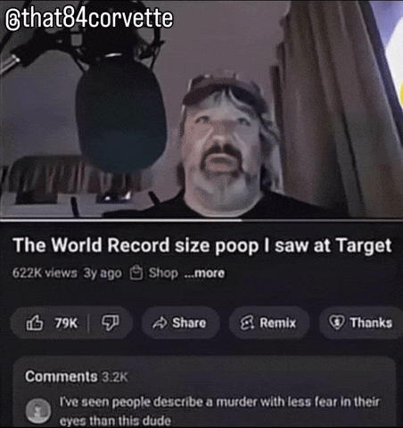 World Record Poop GIF