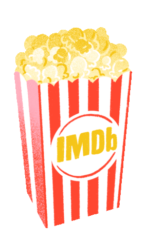 Movie Popcorn Sticker by IMDb