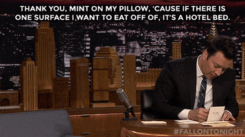 jimmy fallon pillow GIF by The Tonight Show Starring Jimmy Fallon