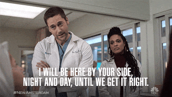 season 1 moral support GIF by New Amsterdam
