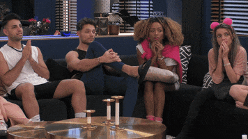 Shock Reaction GIF by Big Brother 2022