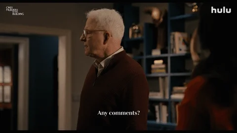 Steve Martin Comments GIF by HULU
