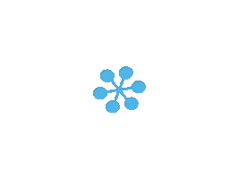 Snow Snowflake Sticker by WinterKids