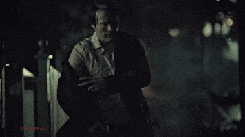 Mads Mikkelsen Rain GIF