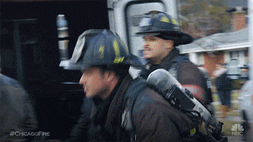 chicago fire running GIF by NBC