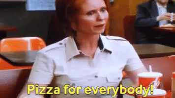 Sex And The City Pizza GIF