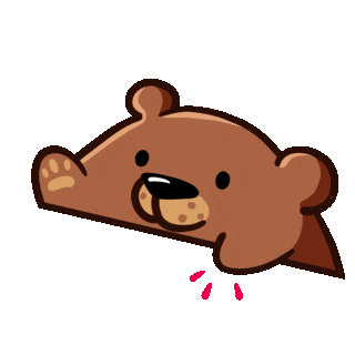 Fun Bear Sticker