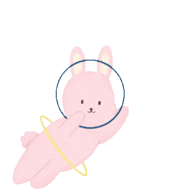 Rabbit Galaxy Sticker