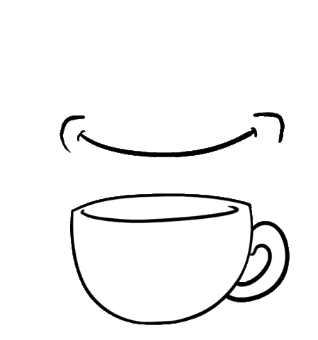 Good Morning Coffee Sticker by LeviGeorgieBoy