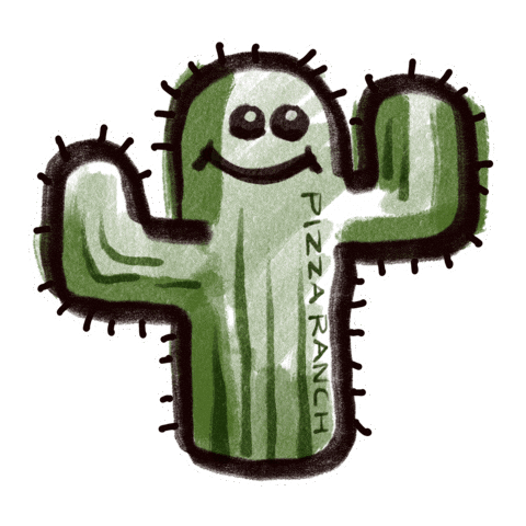 Wink Smiling Sticker by Pizza Ranch