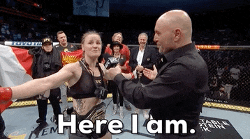 Here I Am Sport GIF by UFC