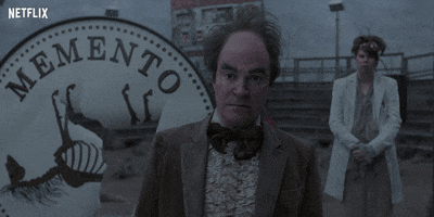 a series of unfortunate events wtf GIF by NETFLIX