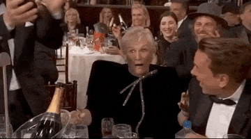Shocked Glenn Close GIF by Golden Globes