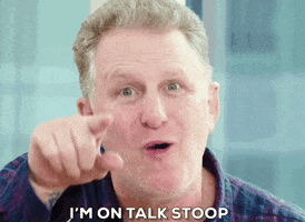 happy to be here talk stoop GIF