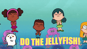 dance jellyfish GIF by Super Simple