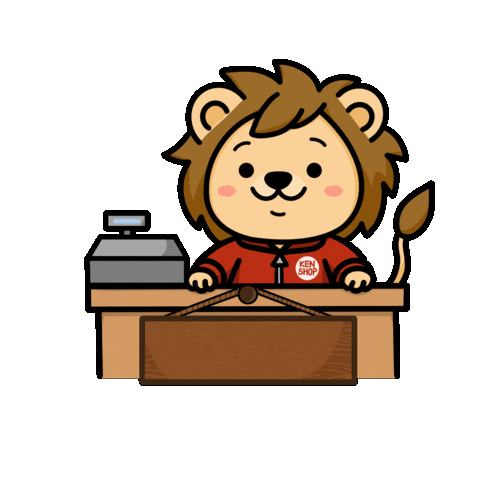 Lion Kenny Sticker by KenShop SG