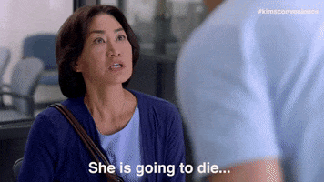 going to die alone GIF by Kim's Convenience