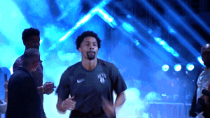 spencer dinwiddie player intros GIF by NBA