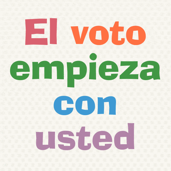 Register To Vote Spanish GIF by Washington Secretary of State
